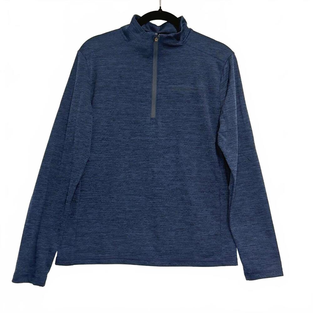 Vineyard Vines Boys XL 18-20 Sankaty Performance 1/4 Zip‎ Navy Heather Pullover